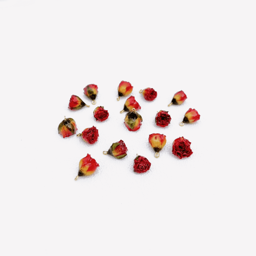 Sunset Blush Bubble Rose Charm
