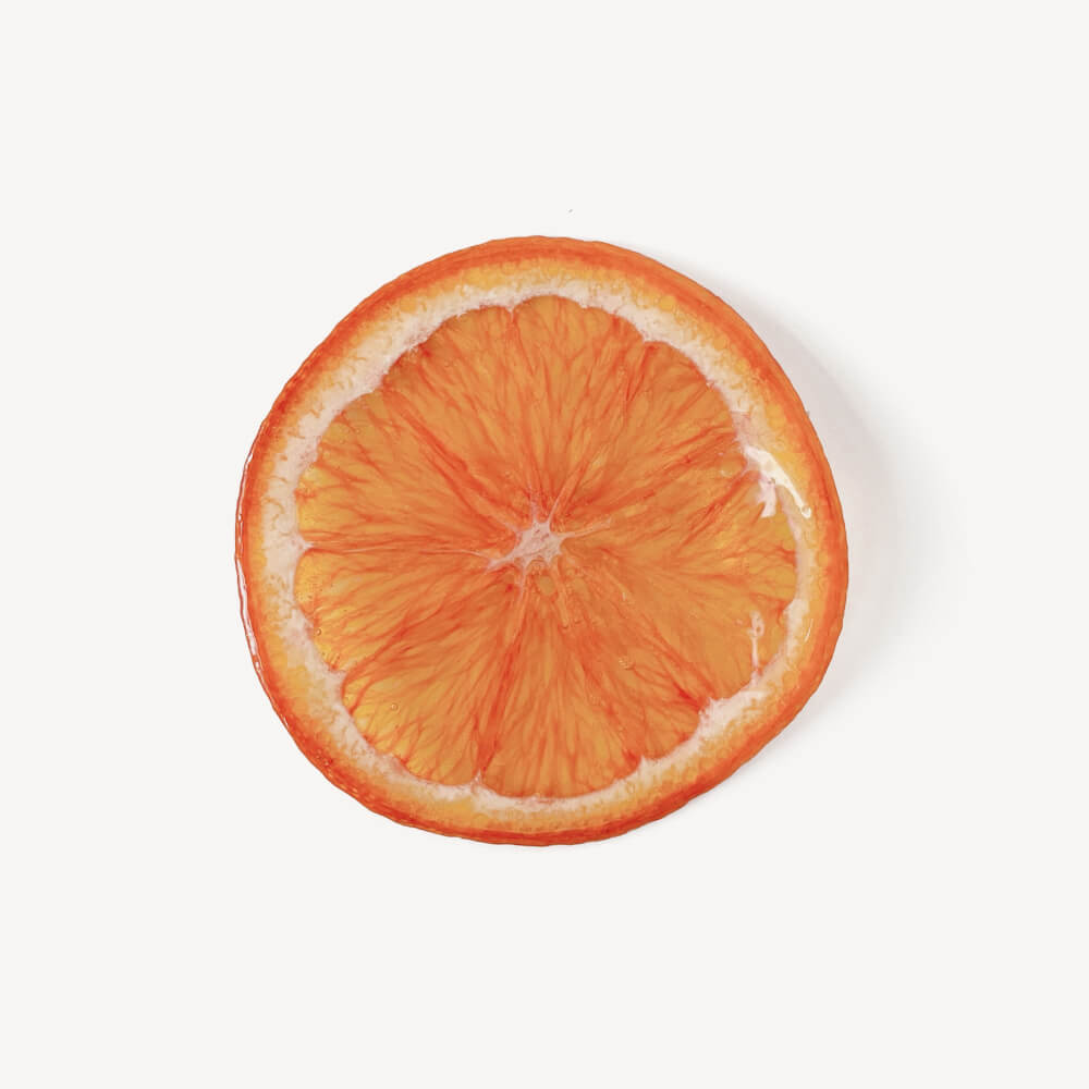 Sunshine Orange Slice Pendant