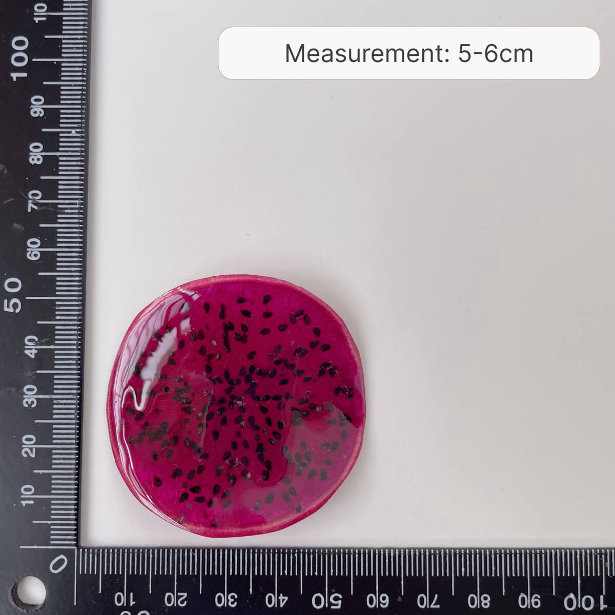 Tropical Glow Dragon Fruit Pendant